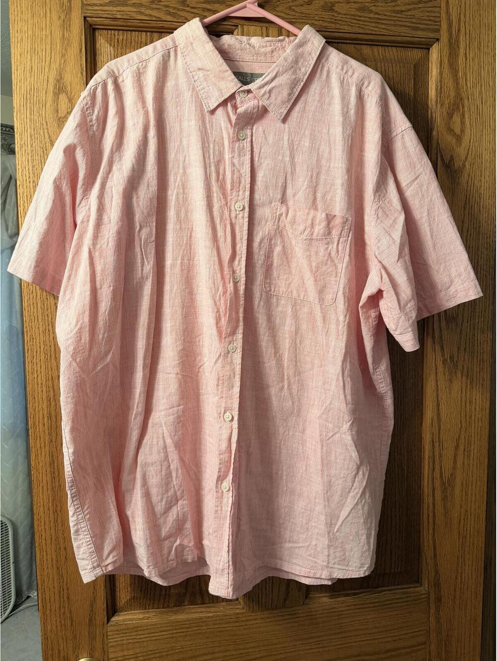 Falls Creek Men’s Button Up Short Sleeve Shirt